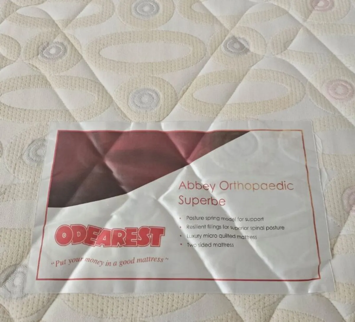 King Size Orthopaedic Mattress - Image 2