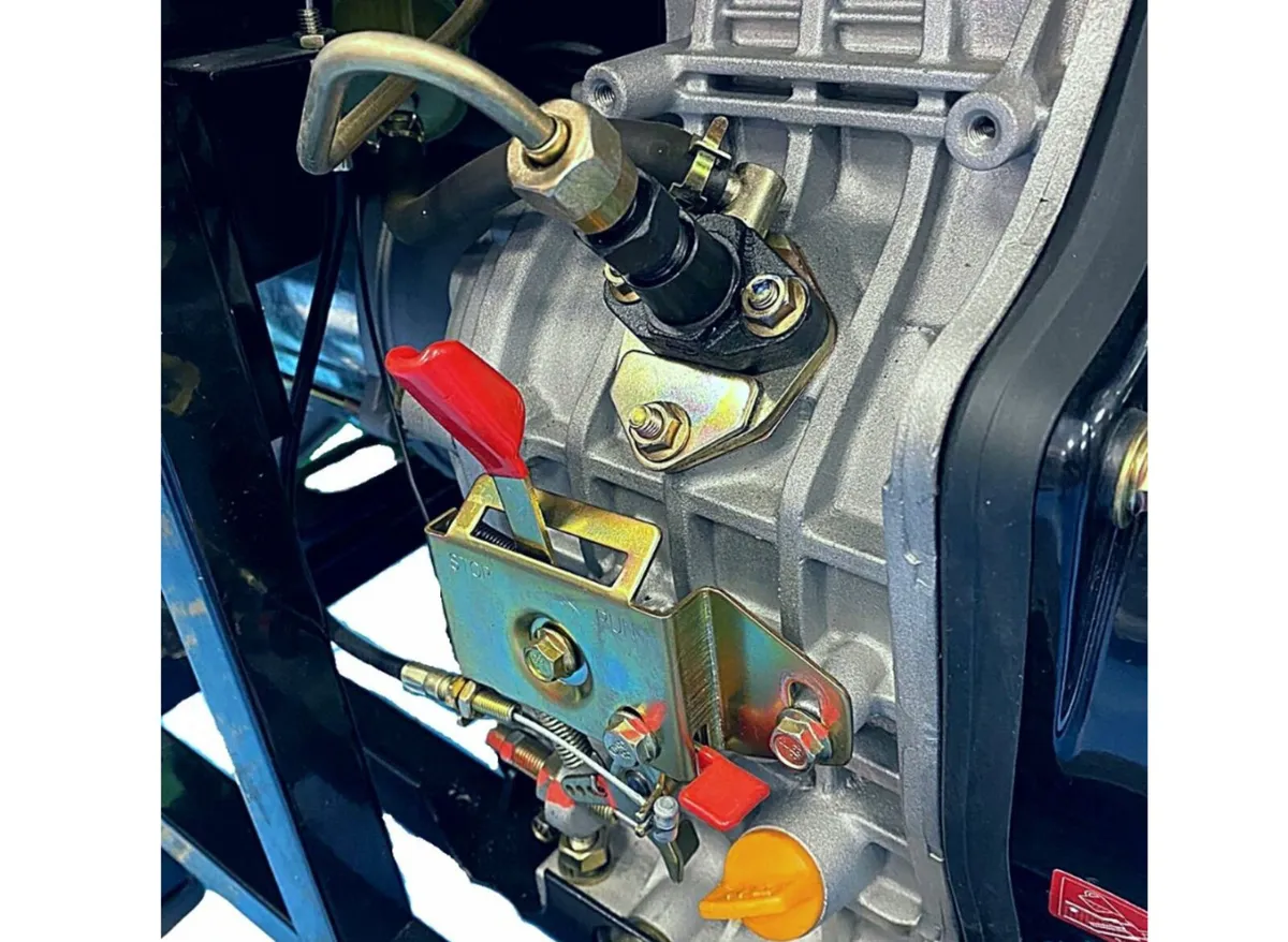 8.0kva Diesel Site Generator  Key or Pull Start - Image 4