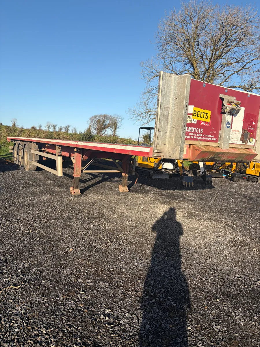 Cartwright 45ft flat trailer in test - Image 1