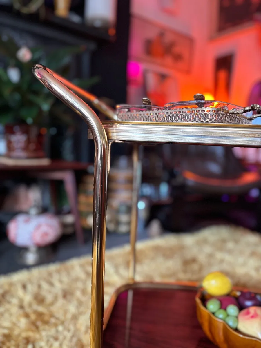 Mid Century Serving Trolley - Image 2