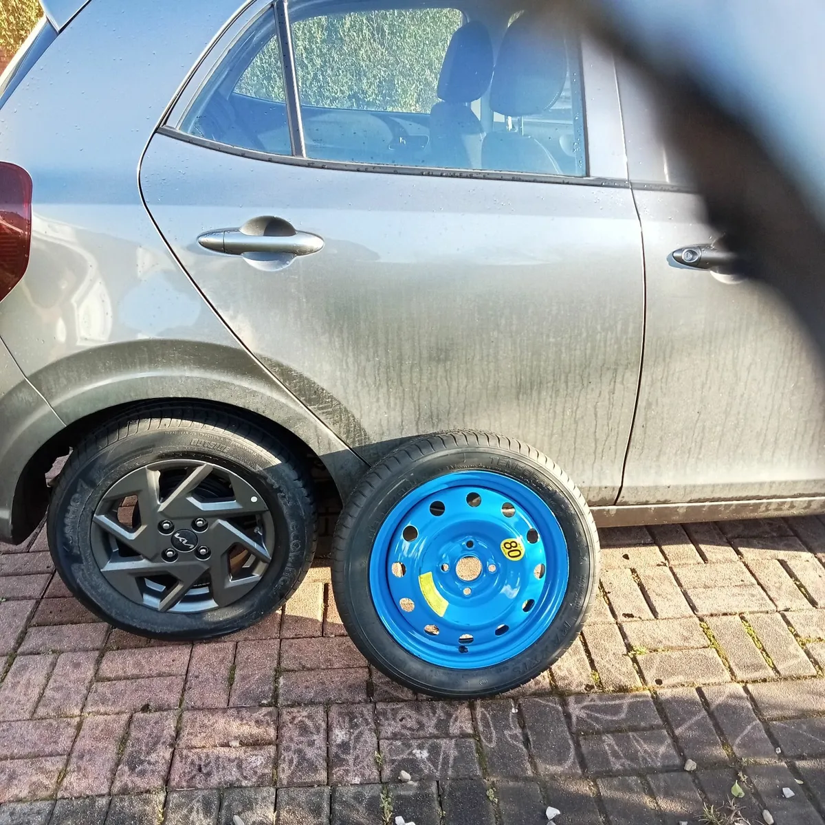 Space saver wheel for kia picanto never used - Image 3