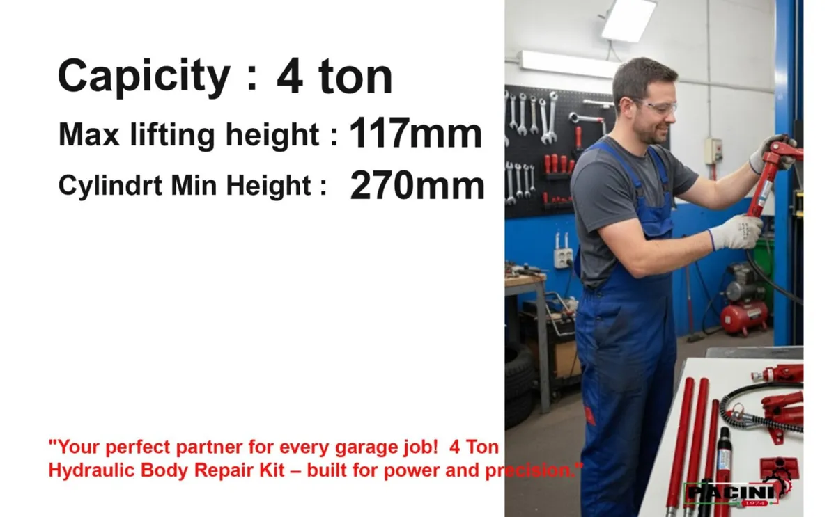 4 Ton Hydraulic Body Repair Kit Porta power - Image 4