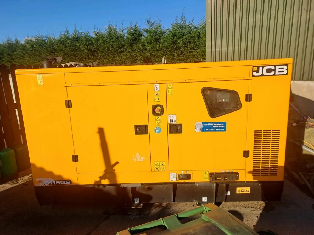 JCB G115 qs    generator - Image 1