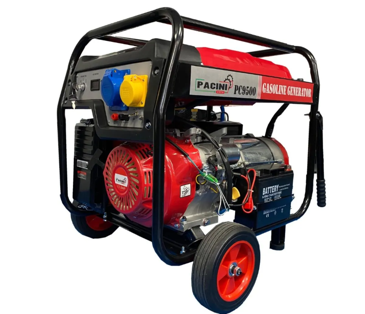 8.5 KVA 7.0kw Petrol 17HP Generator Electric start - Image 1