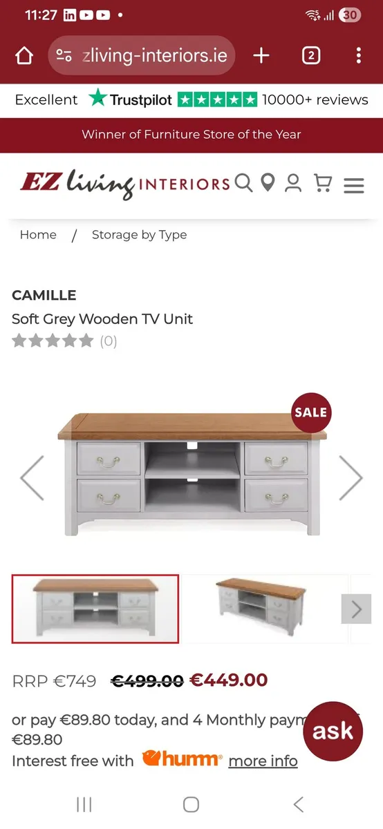 Camille TV unit / console - Image 3