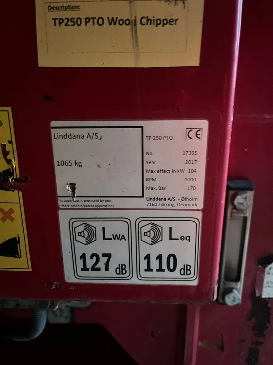 TP 250 wood chippers x2 - Image 3