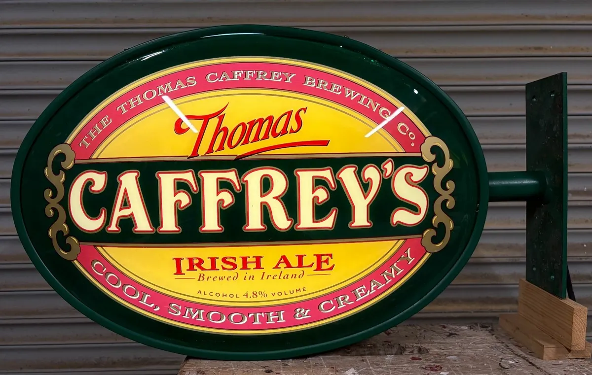Cafferys Original 2 sided Pub Sign for Sale - Image 2