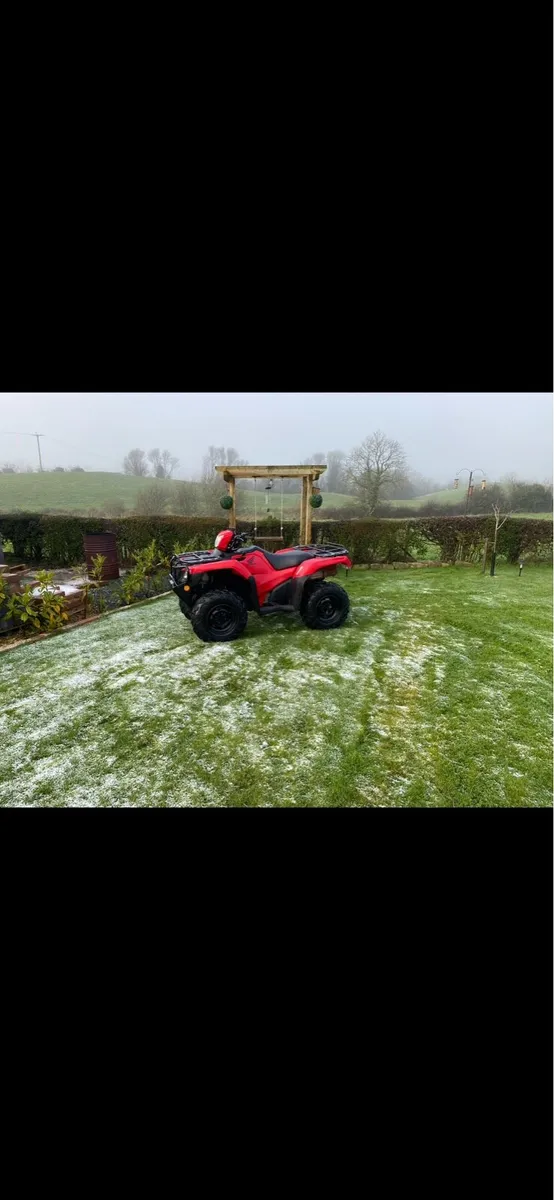 Honda 500 foreman 4x4 quad - Image 1