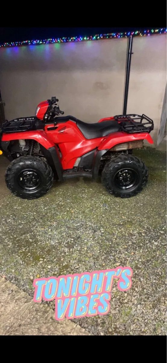 Honda 500 foreman 4x4 quad - Image 2