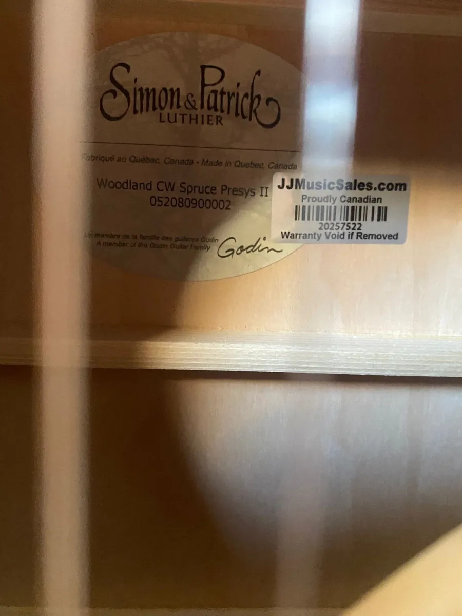 Simon & Patrick Luthier guitar (Price Negotiable!) - Image 2
