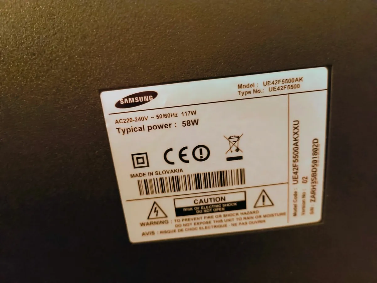 42 inc Samsung  Smart tv - Image 2