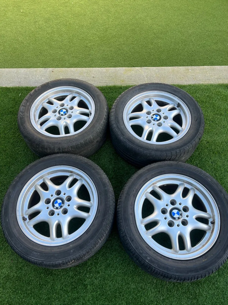 Original BMW E36 alloy wheels - Image 1