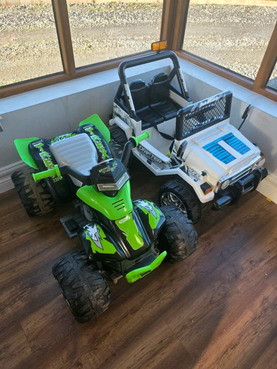 Battery Jeep and Quad