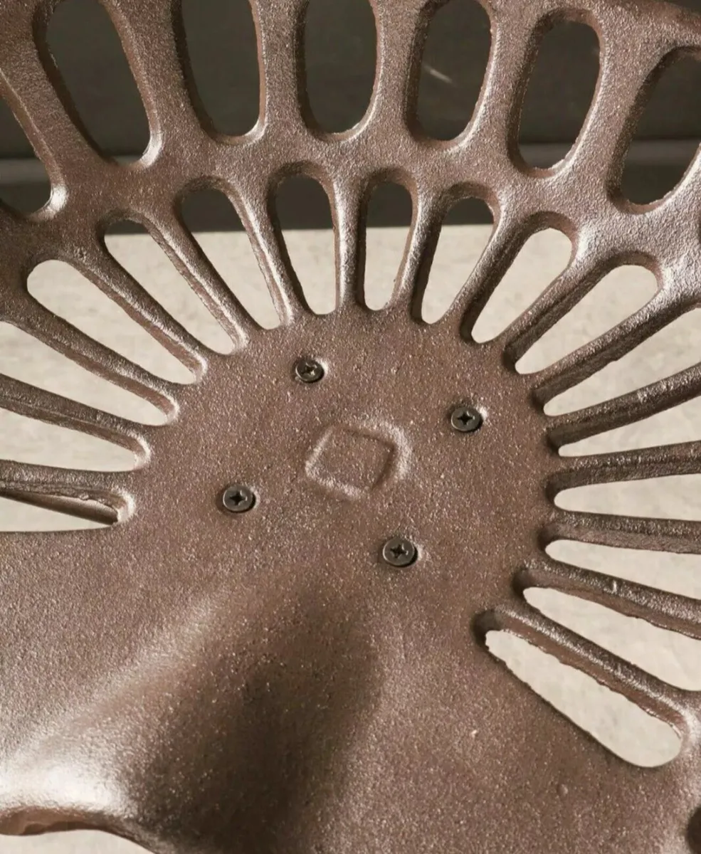 New Cast Iron Tractor Style Kitchen Bar Stool Seat - Image 2