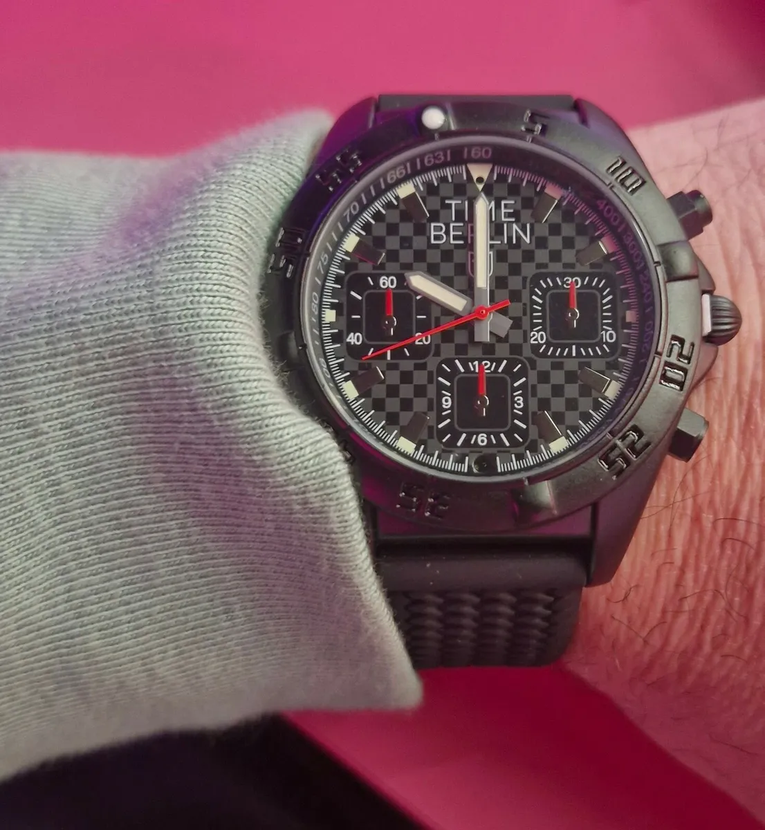 Time Berlin Pro Rare Hard to come by Leather strap - Image 3