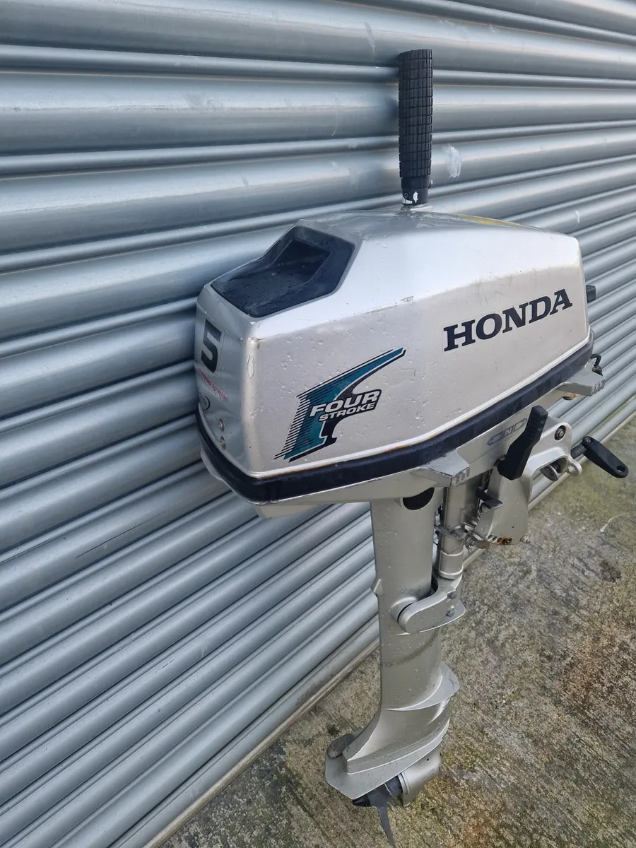 2015 honda 5hp 4-stroke L-shaft - Image 3