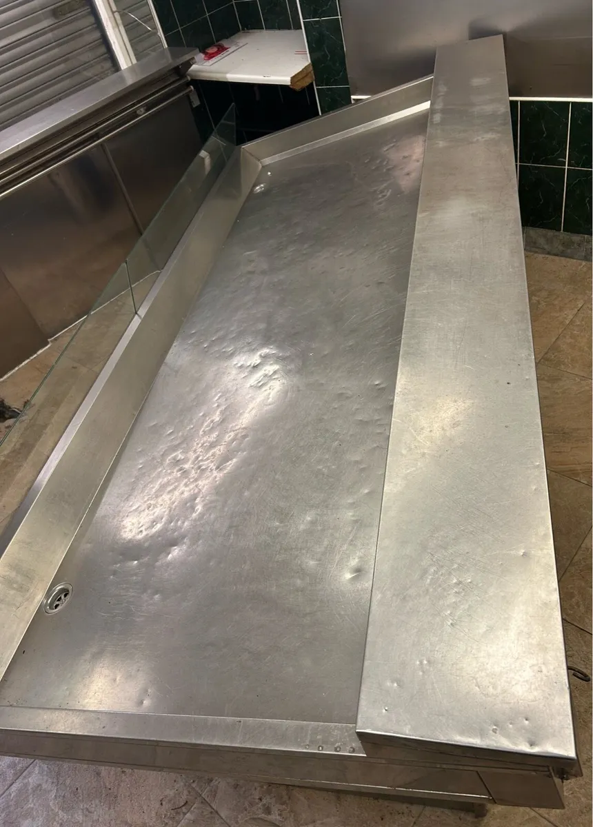 Fish / meat refrigerated stainless steel display - Image 4
