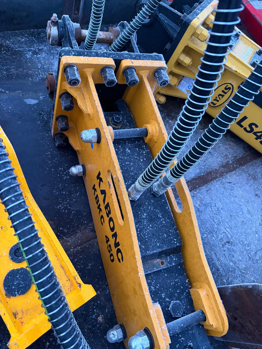 Unused Kabonc 450 breaker suit 2-4t digger - Image 3