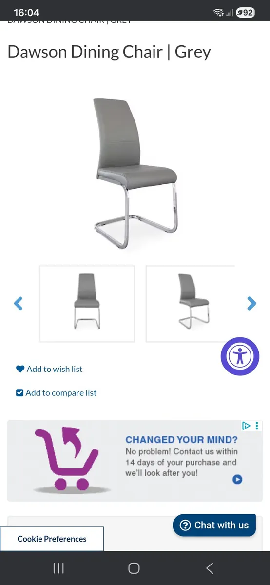 Dinningroom chairs - Image 4