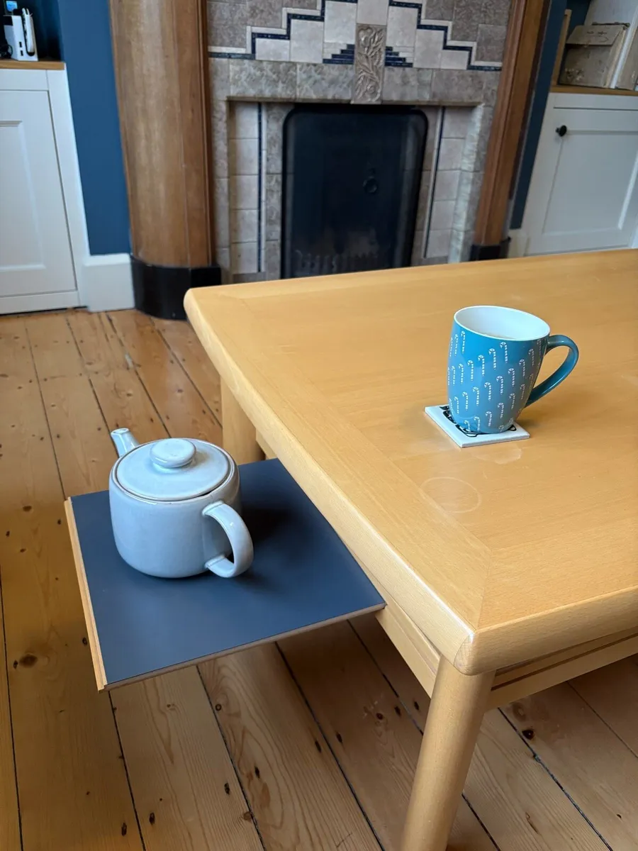 Hardwood Skovby coffee table - Image 3