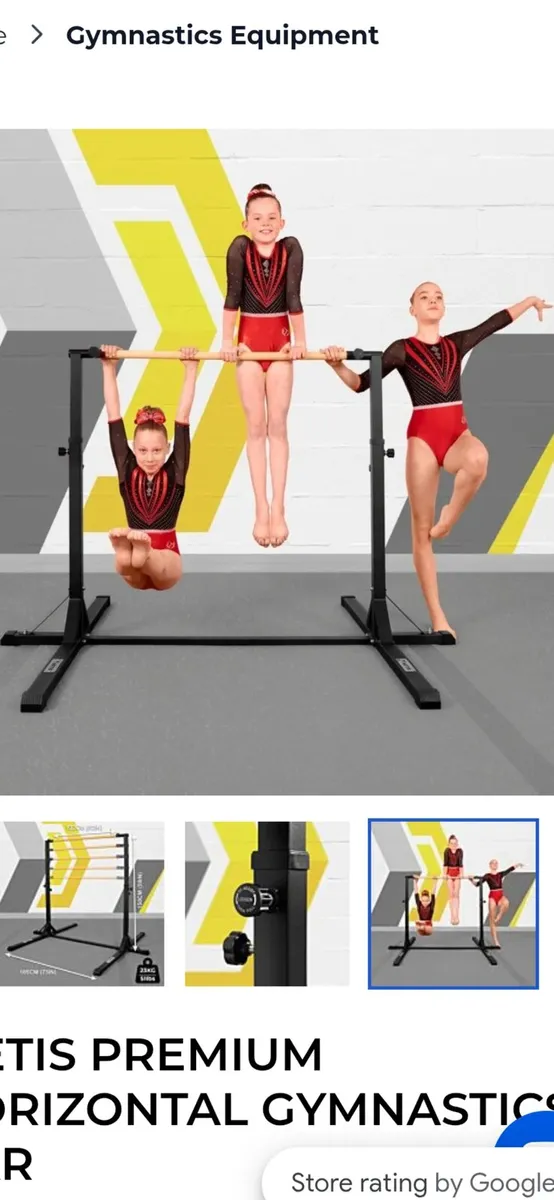 METIS Premium Horizontal Gymnastics Bar - Image 2