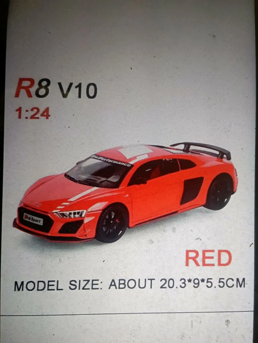 AUDDI R8 LMS DIE-CAST PULL BACK AND GO  CAR - Image 1