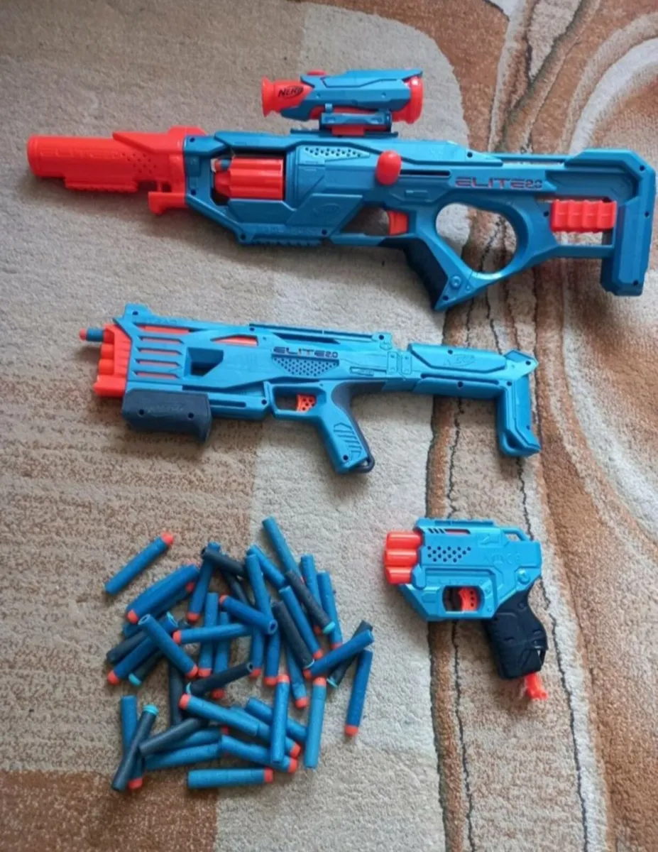 Nerf Gun's Set and bullets - Image 2
