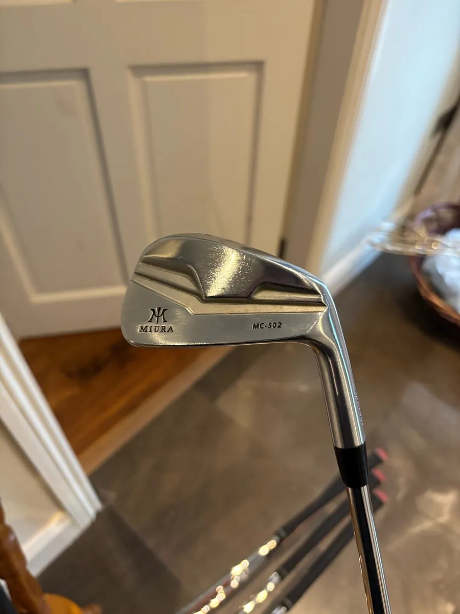 Miura cb502 combo set irons - Image 1