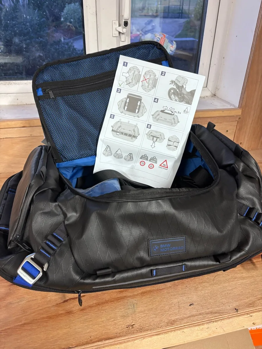 BMW Rear Tail Bag & K1600 screen - Image 3