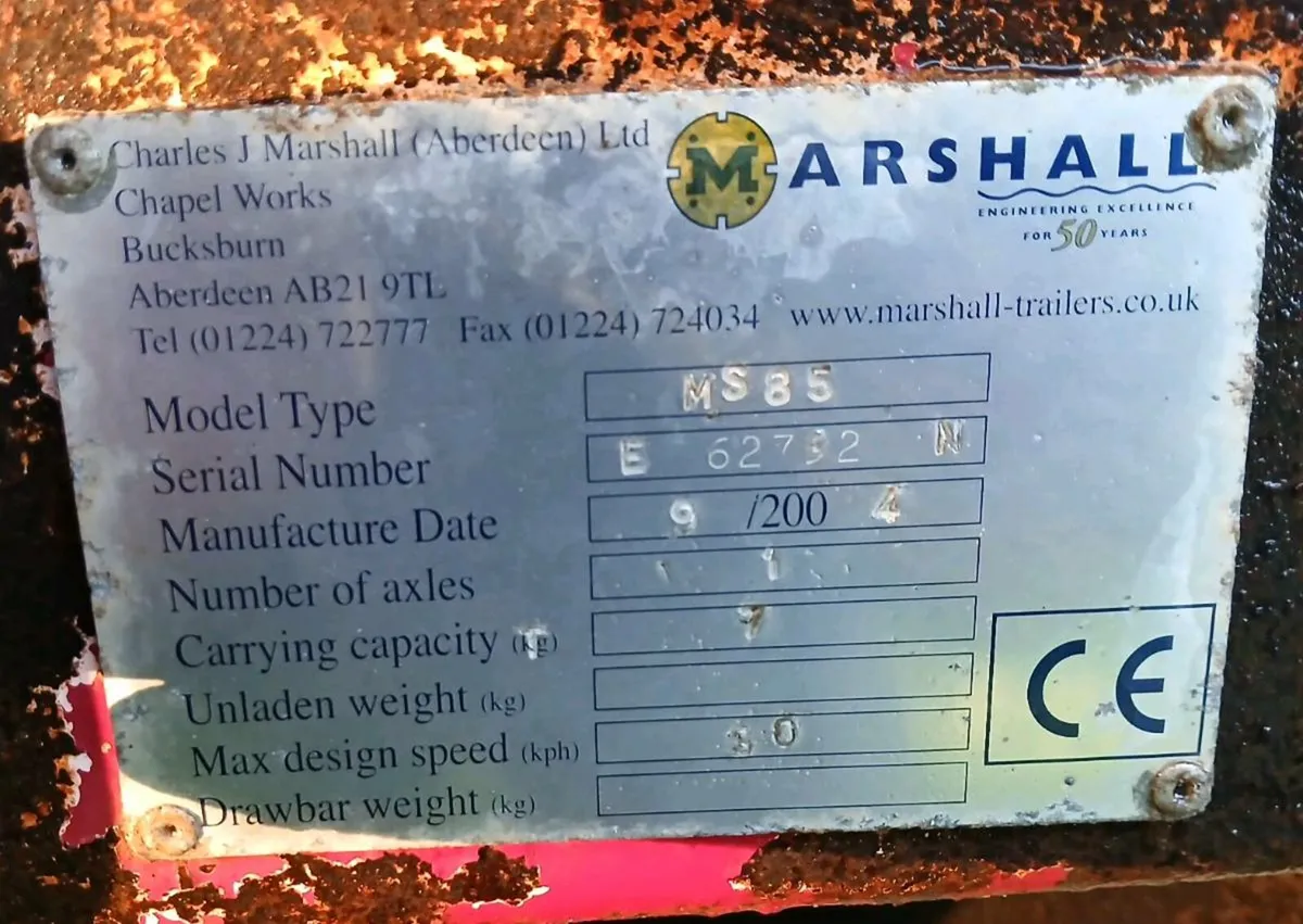 Marchell Dung Spreader 8.5 CU. YD. - Image 4