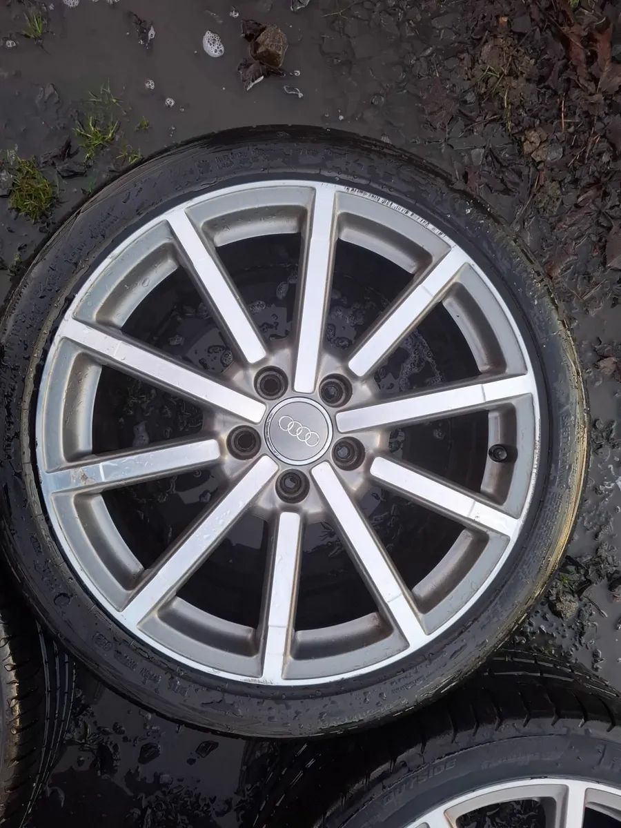 18" Audi, Vw,  Seat,  Skoda alloys with tyres - Image 2