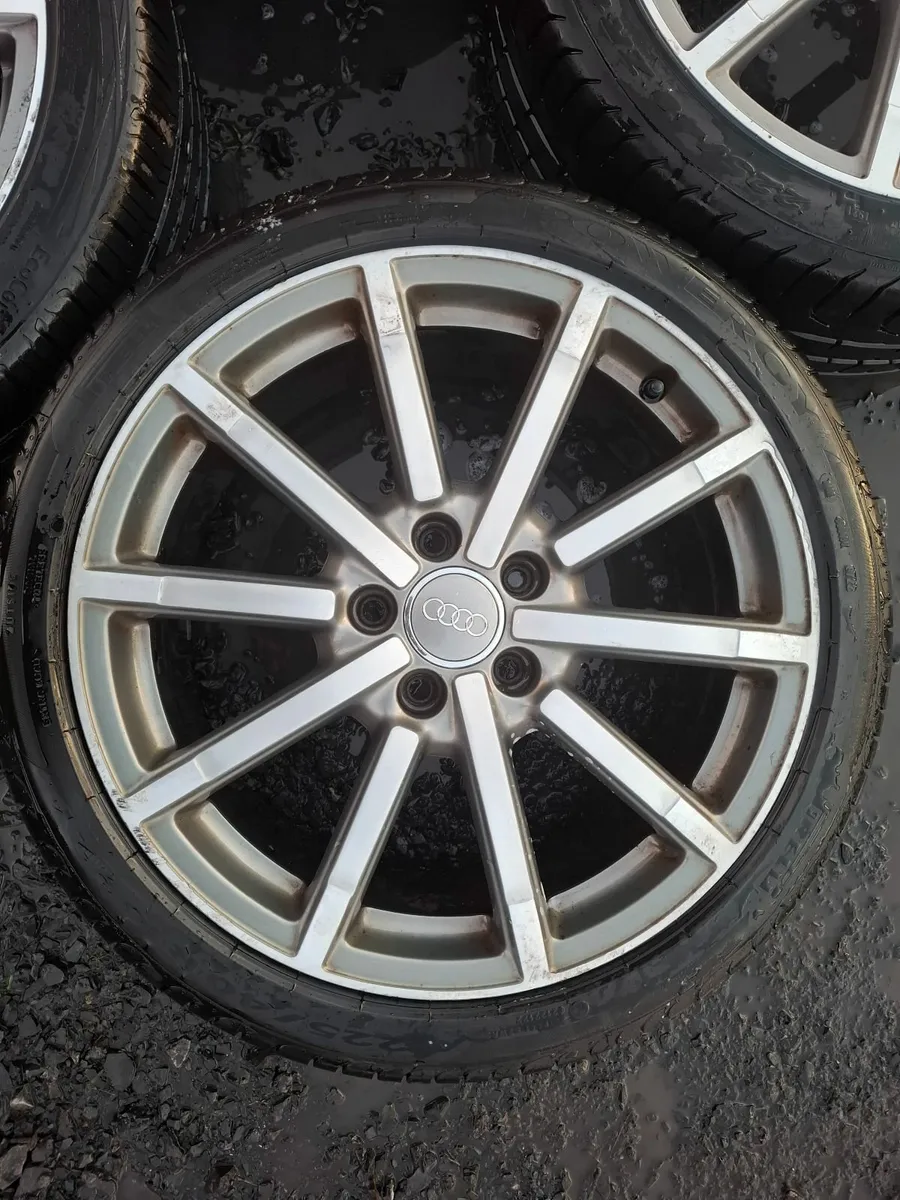 18" Audi, Vw,  Seat,  Skoda alloys with tyres - Image 4