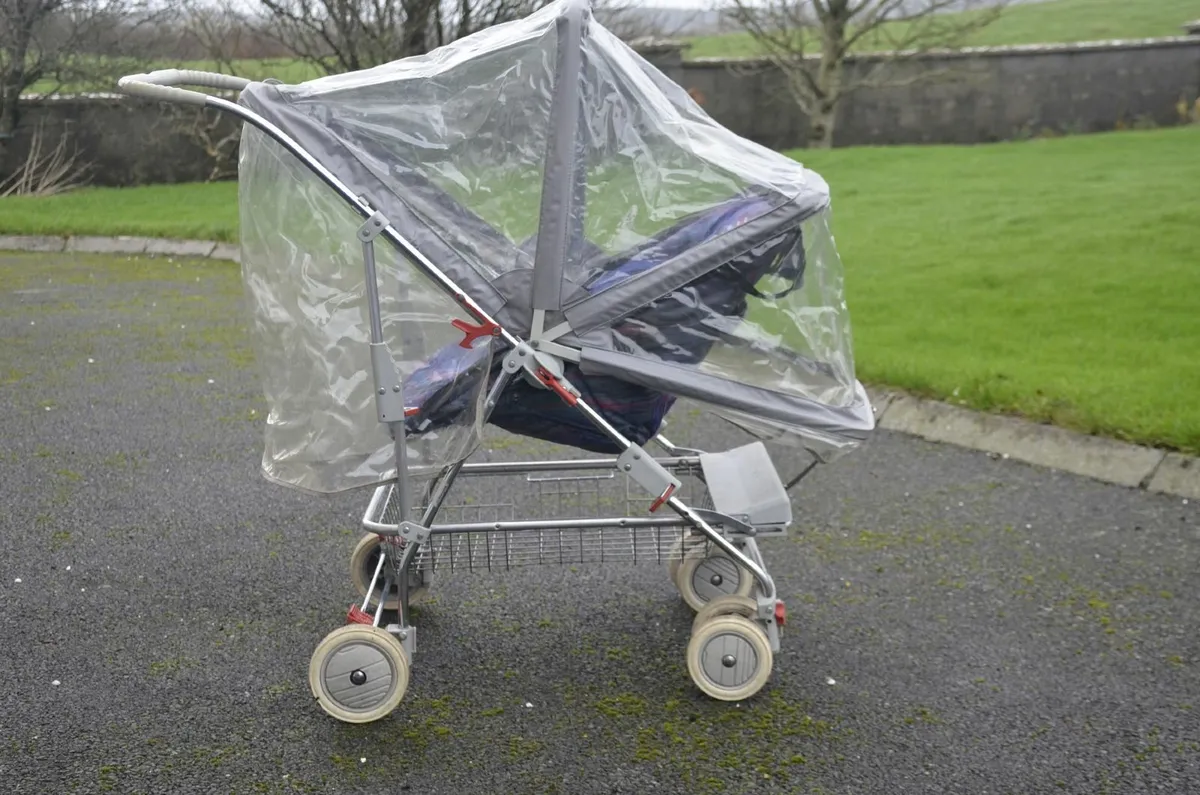 Vintage Silver Cross Buggy / Pram - Image 4