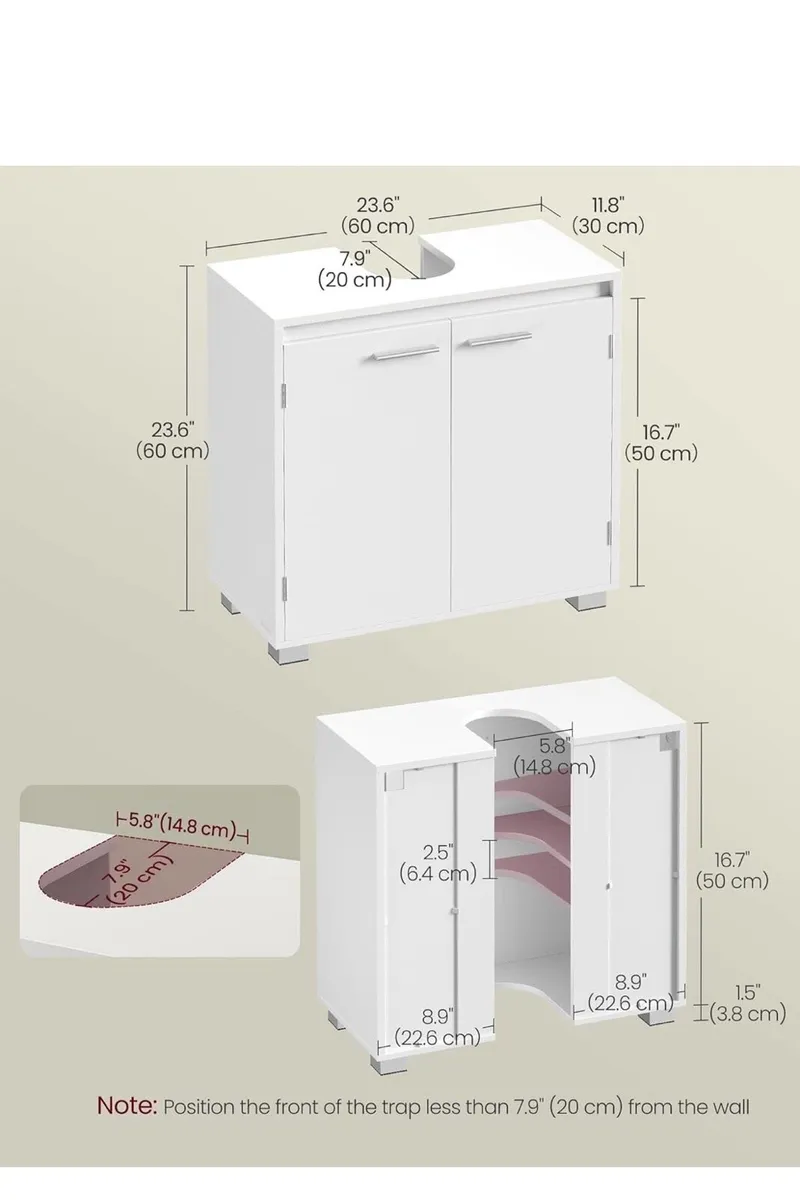 Under Sink Bathroom Cabinetu - Image 1