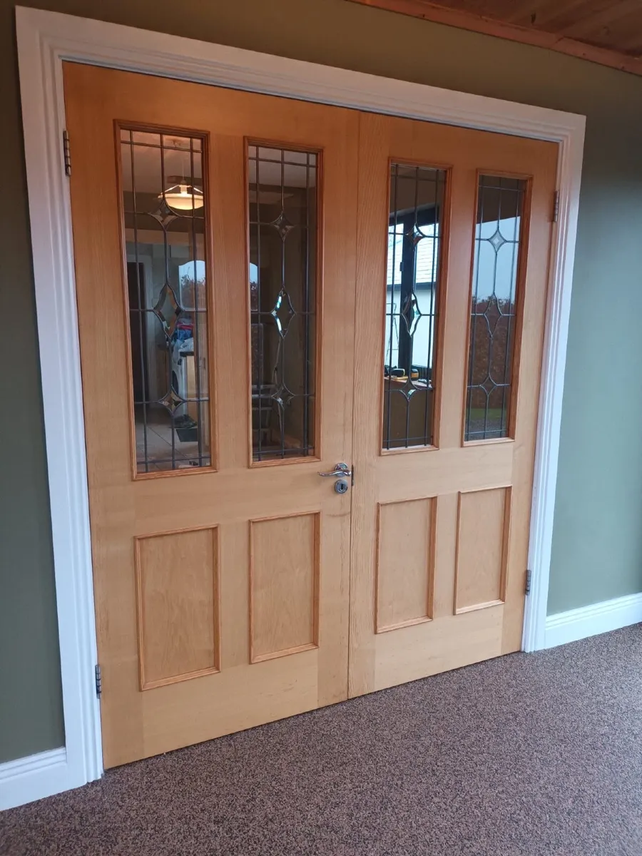 Double ash doors - Image 1