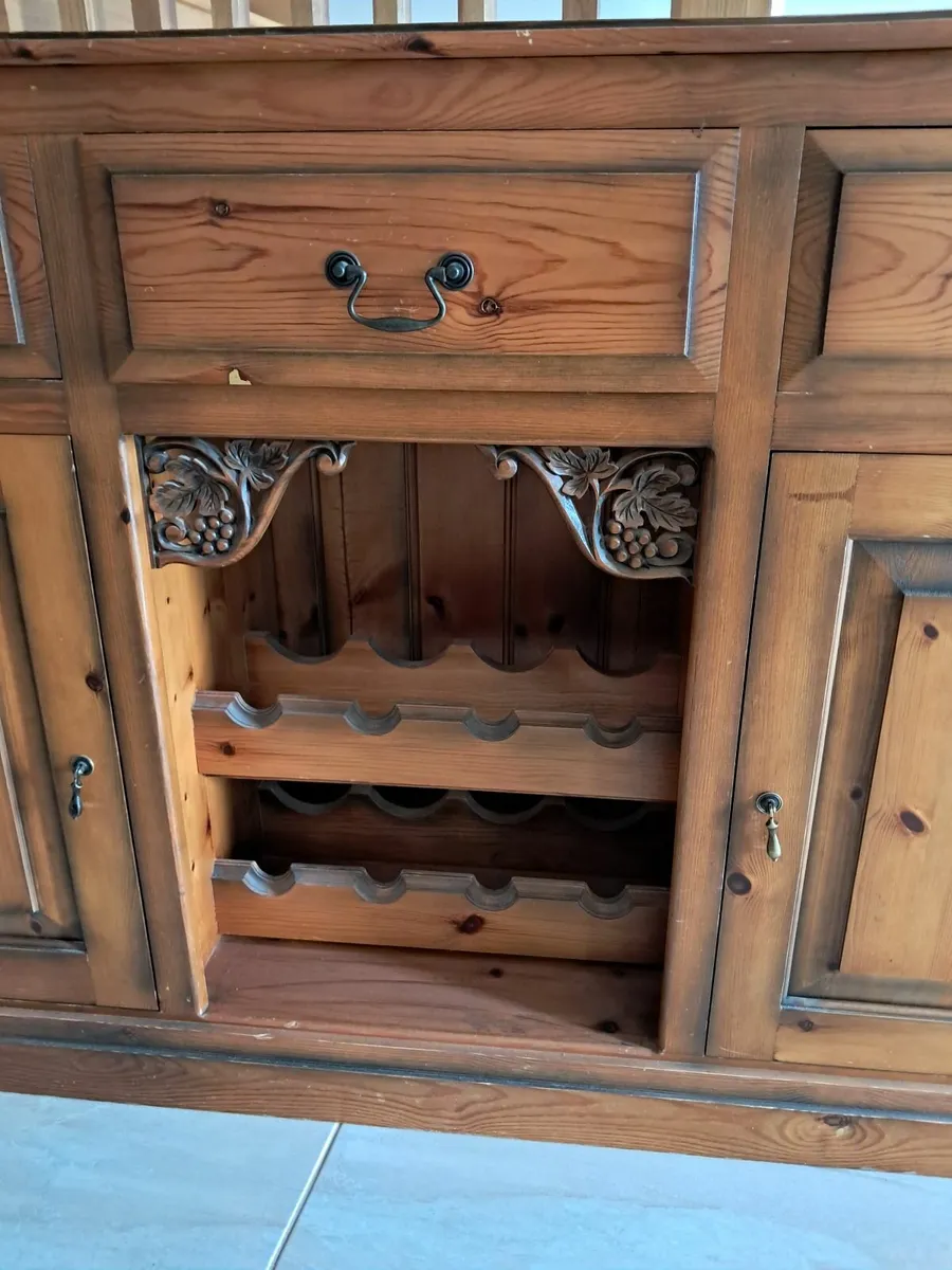 Pine kitchen unit - Image 1