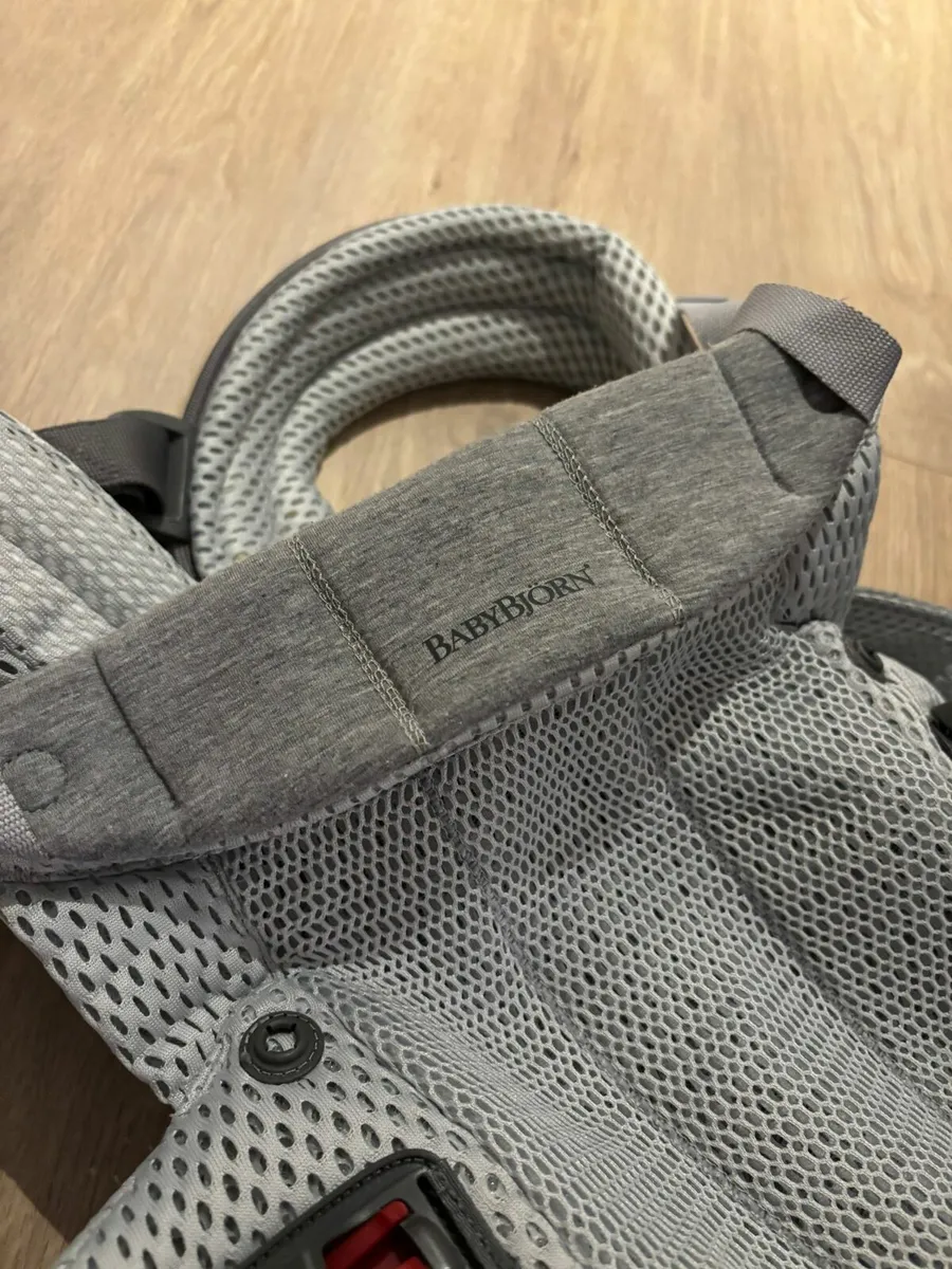 Babybjorn Harmony Baby Carrier Grey/Silver 3DMesh - Image 1