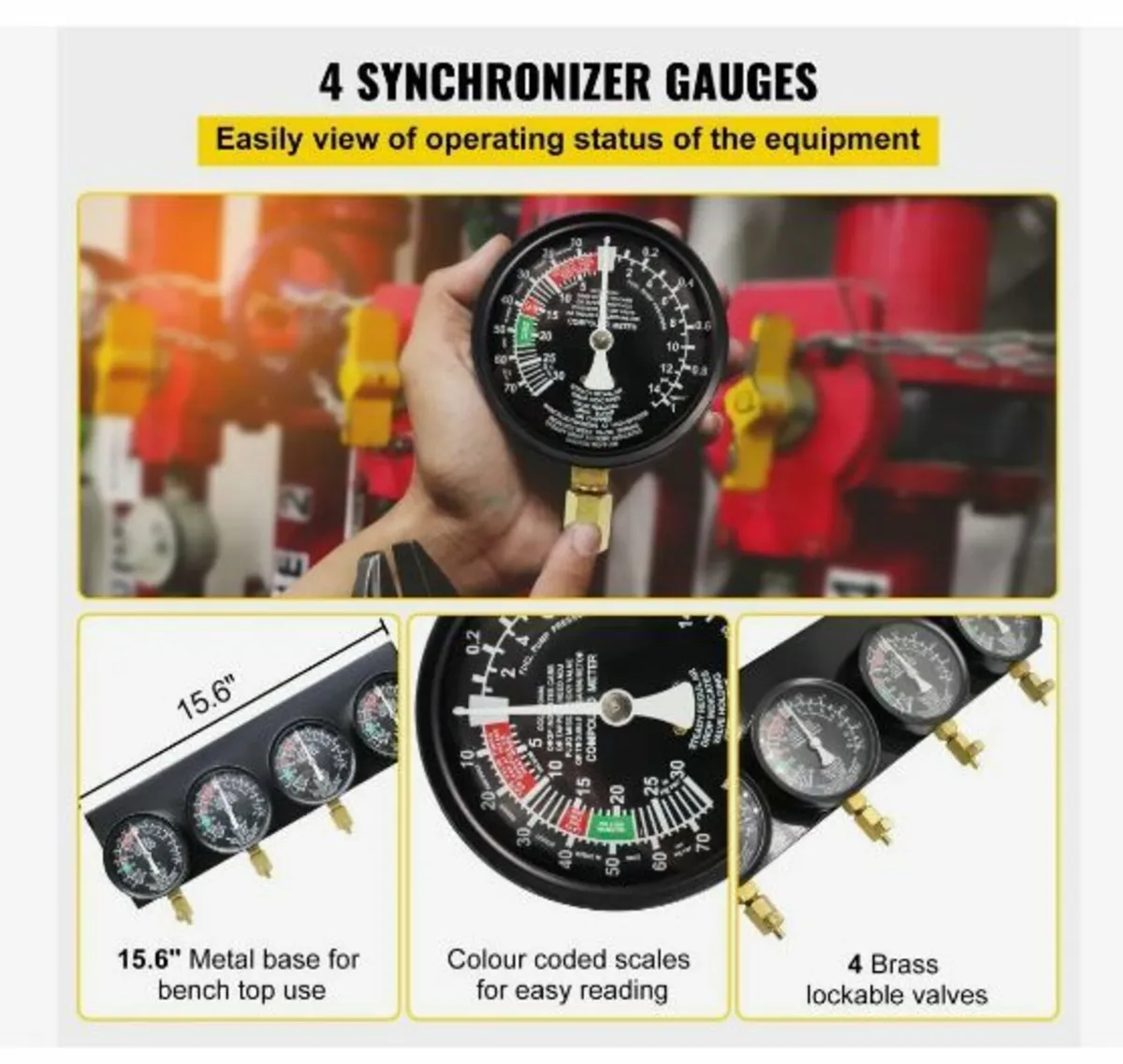 Fuel Vacuum Carburetor Synchronize Tool Kit - Image 2