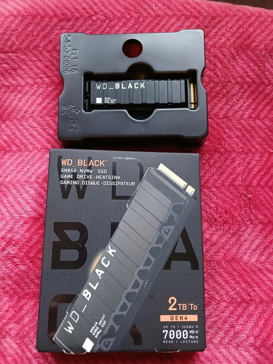 WD Black Sn850 2tb Nvme M.2 SSD - Image 1