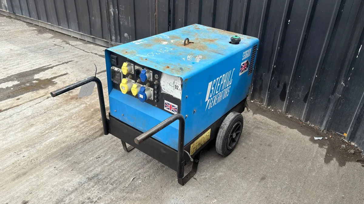 Stephill 6kVA Generator – Portable Site Generator - Image 4