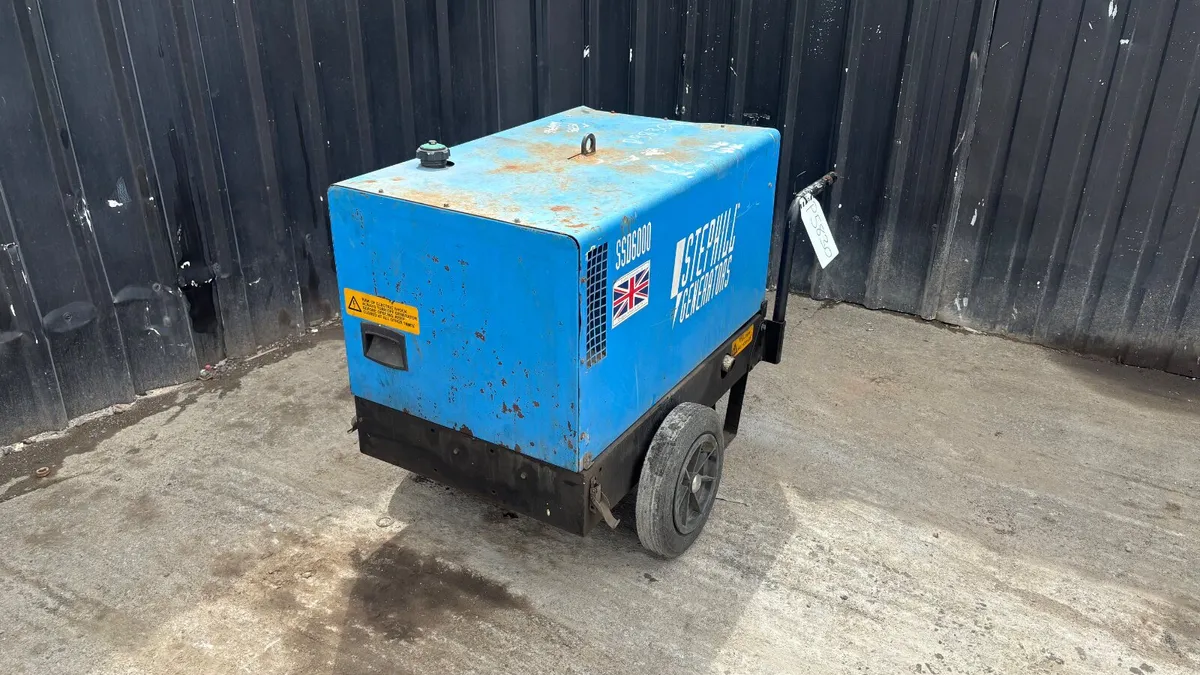 Stephill 6kVA Generator – Portable Site Generator - Image 3