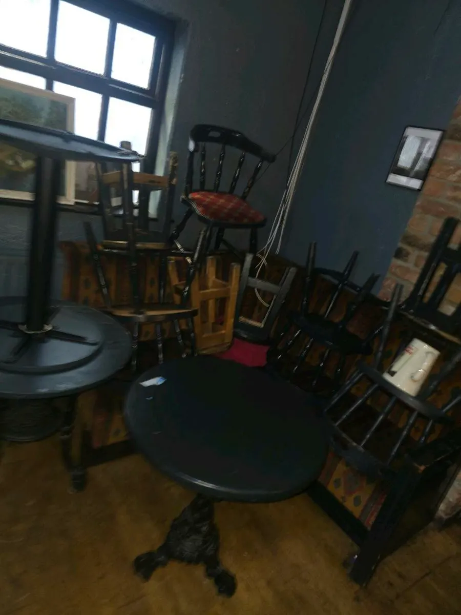 Bar chairs. Tables. Stools. - Image 3