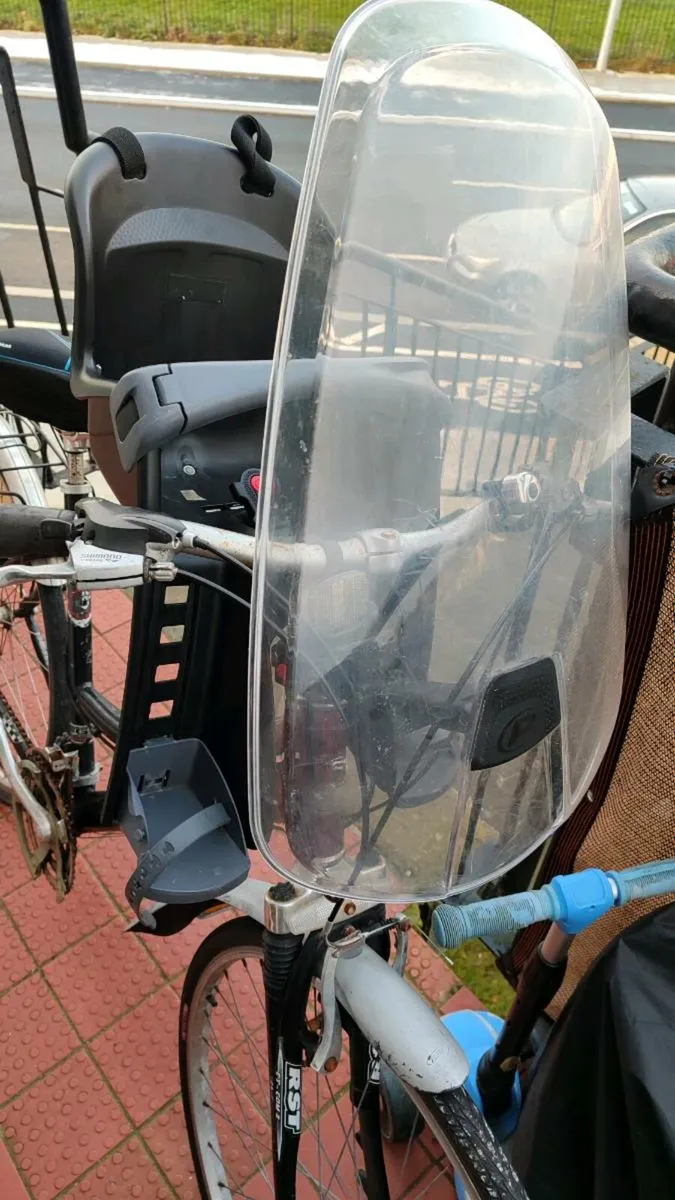 Bike front seat + shield - Image 4