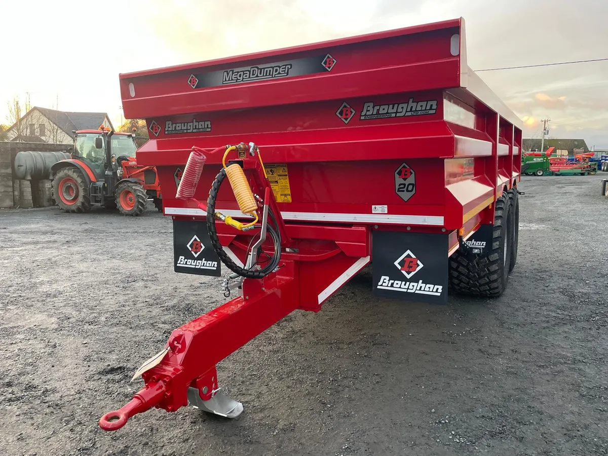 Broughan 20 Ton Dump Trailers - In Stock - Image 2