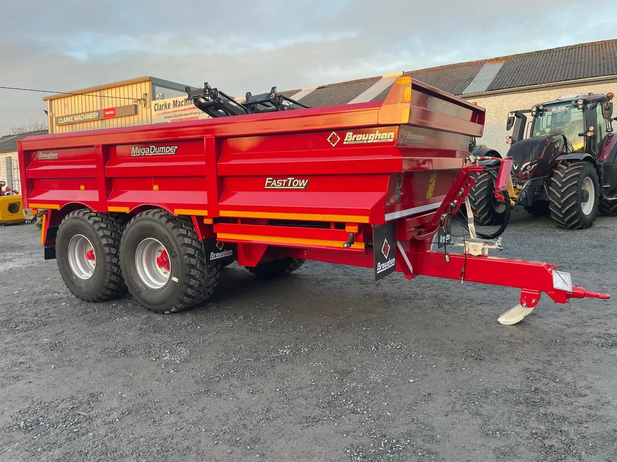 Broughan 20 Ton Dump Trailers - In Stock - Image 1