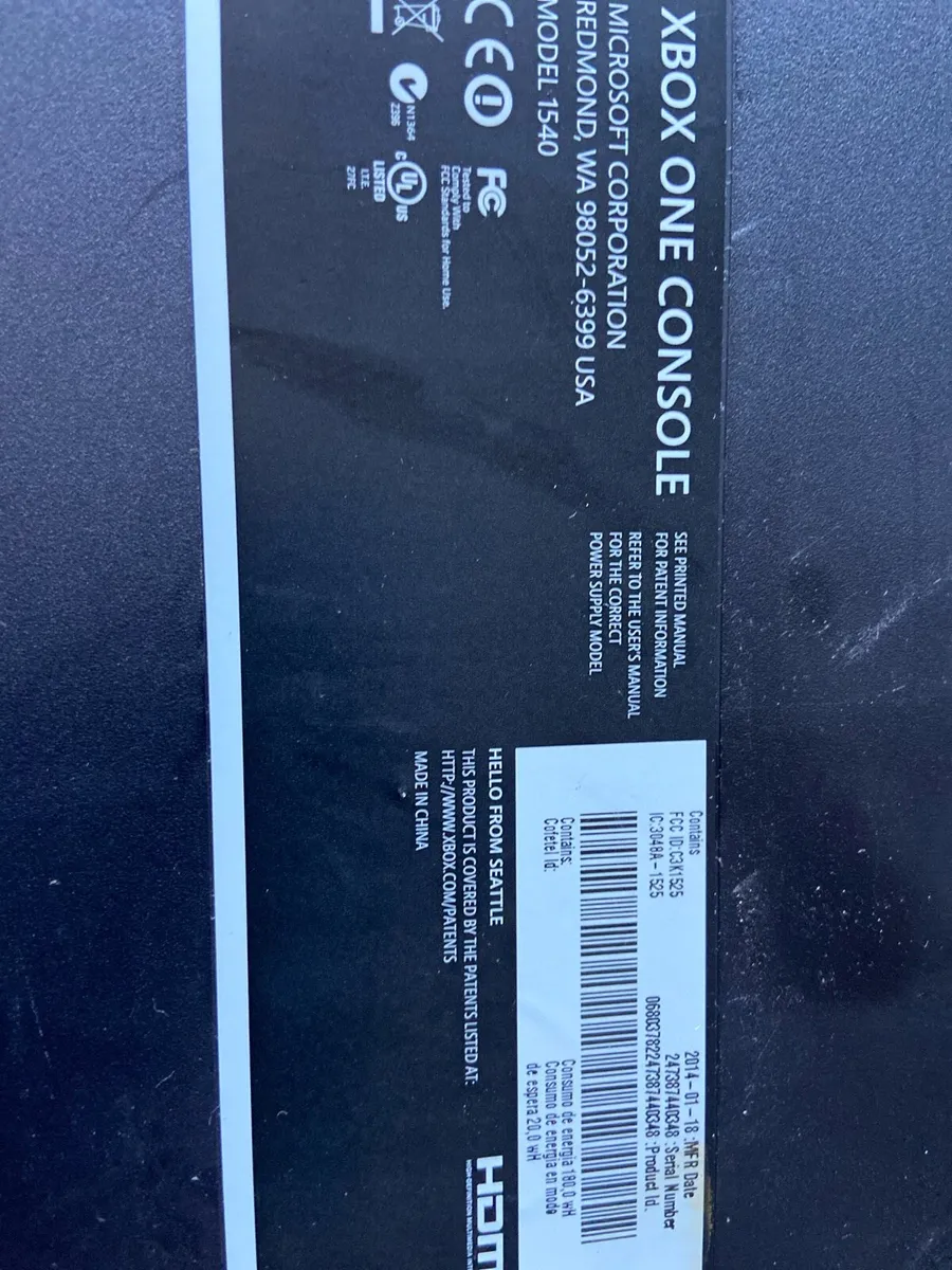 X Box. One - Image 2