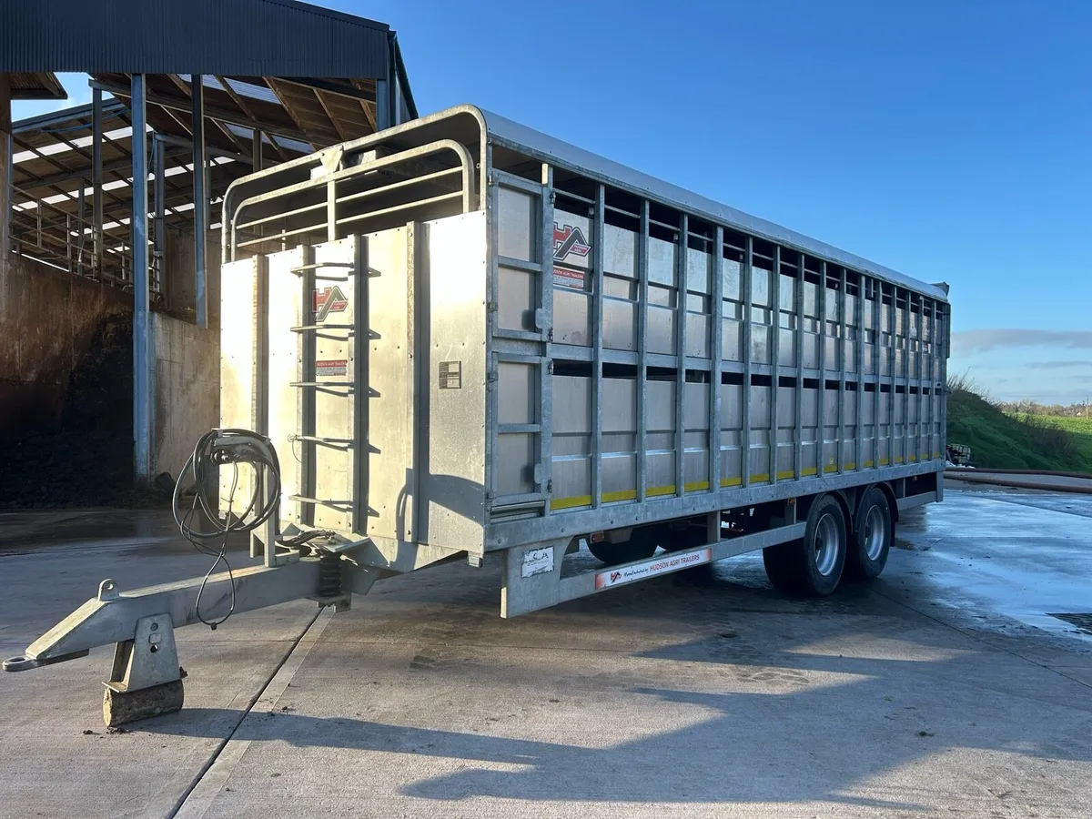 Hudson Agri Cattle Trailer - Image 1