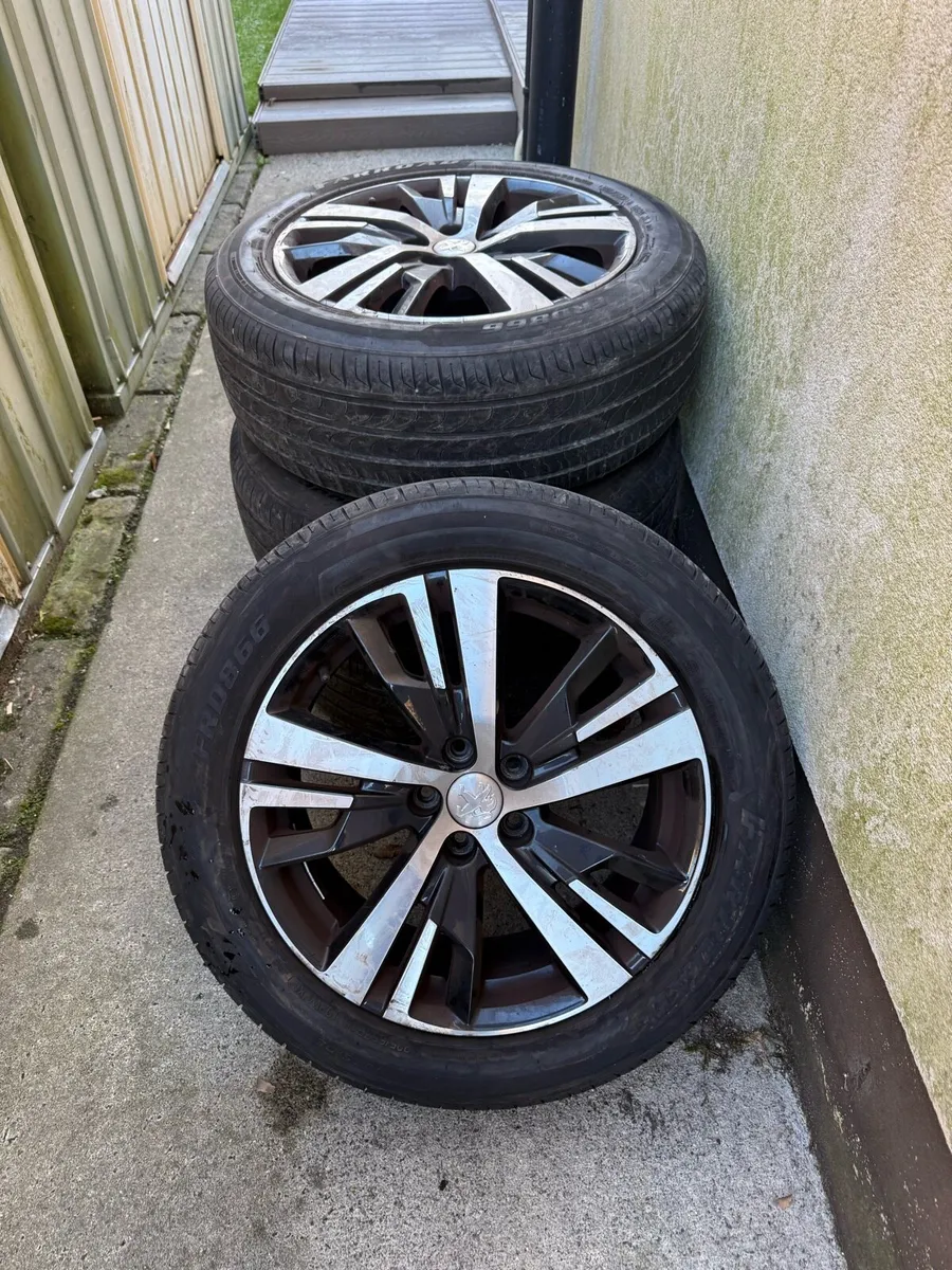 Peugoet 3008-5008 alloys for sale - Image 1