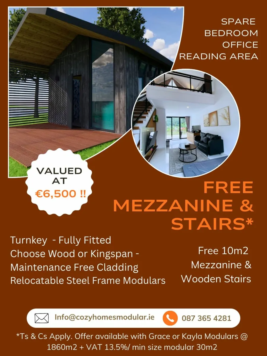 Modulars with Free Mezzanine and Stairs - Image 2