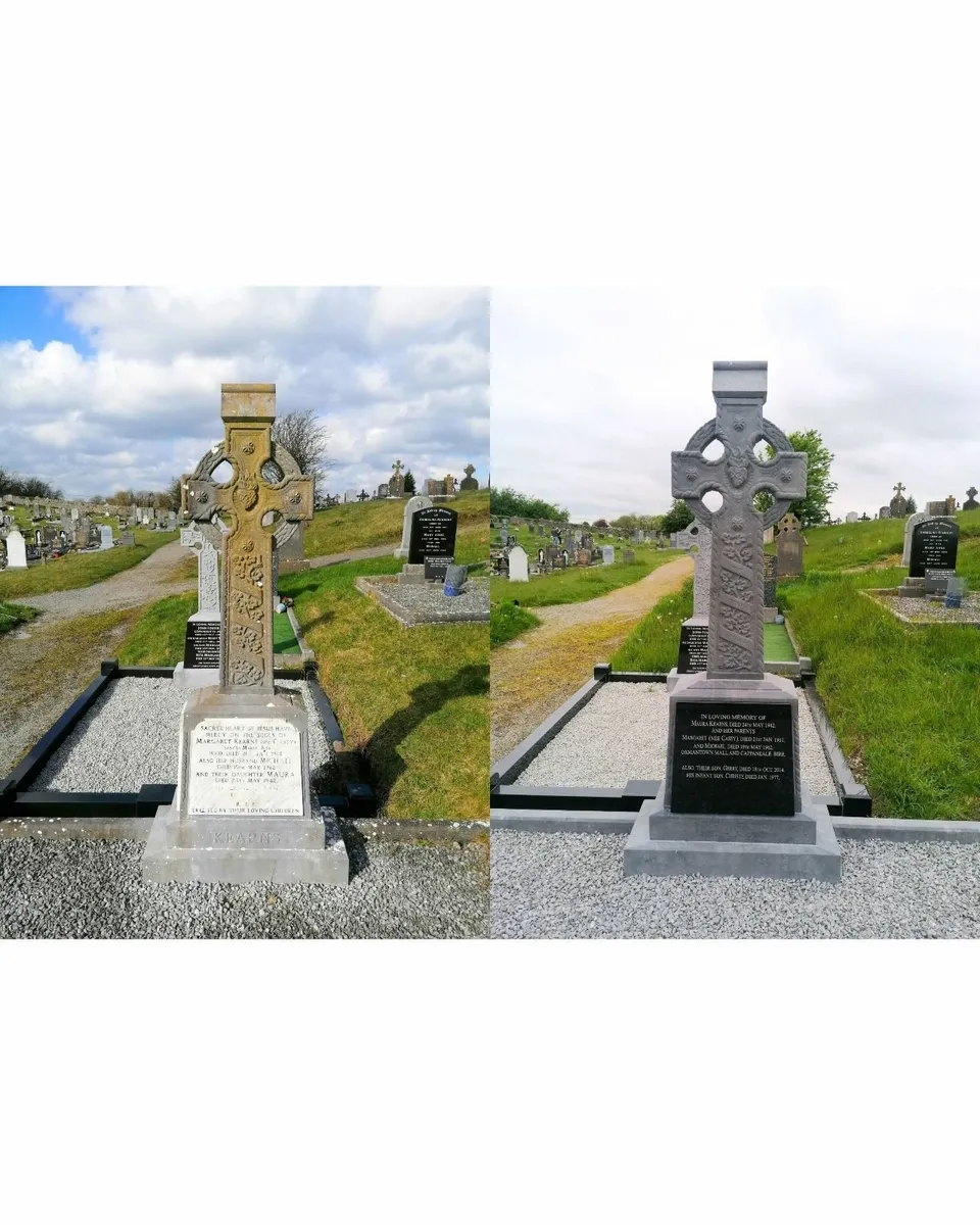 Grave and Headstone Restoration, Repair & Cleaning - Image 2